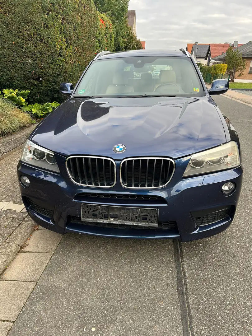 BMW X3 X3 xDrive35d M-Sport-Aut. Pano HUD Leder Navi Blue - 2