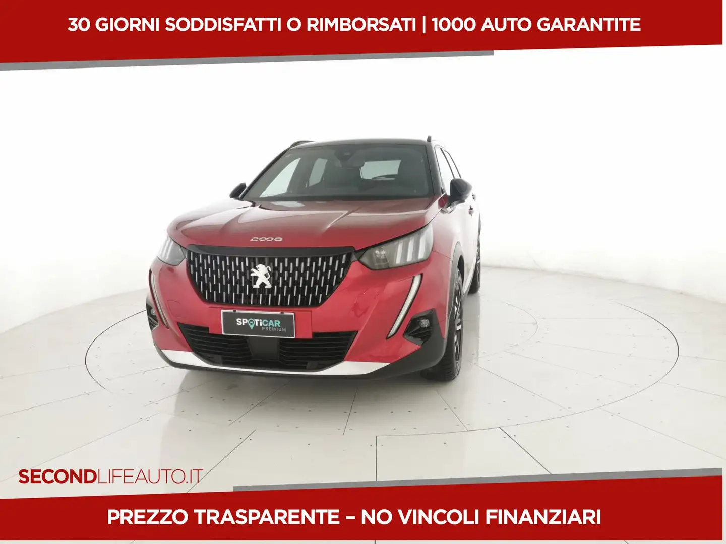 Peugeot 2008 1.5 bluehdi GT s&s 110cv Rosso - 1