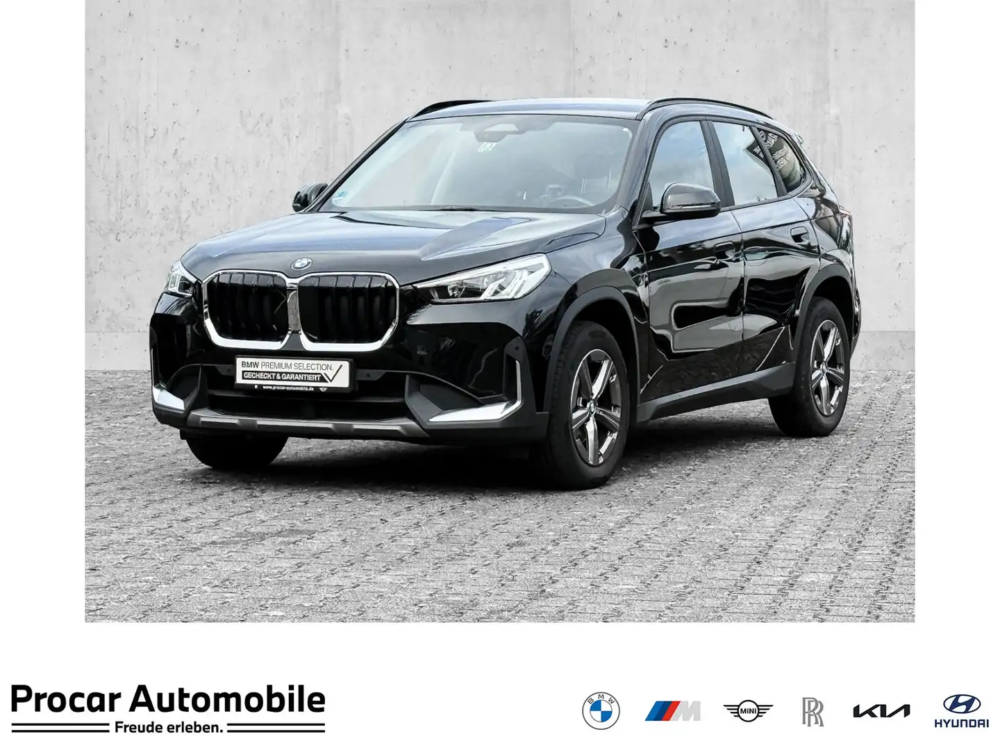 BMW X1 sDrive18d AHK+KAMERA+NAVI+LED+DA+KLIMA Zwart - 1