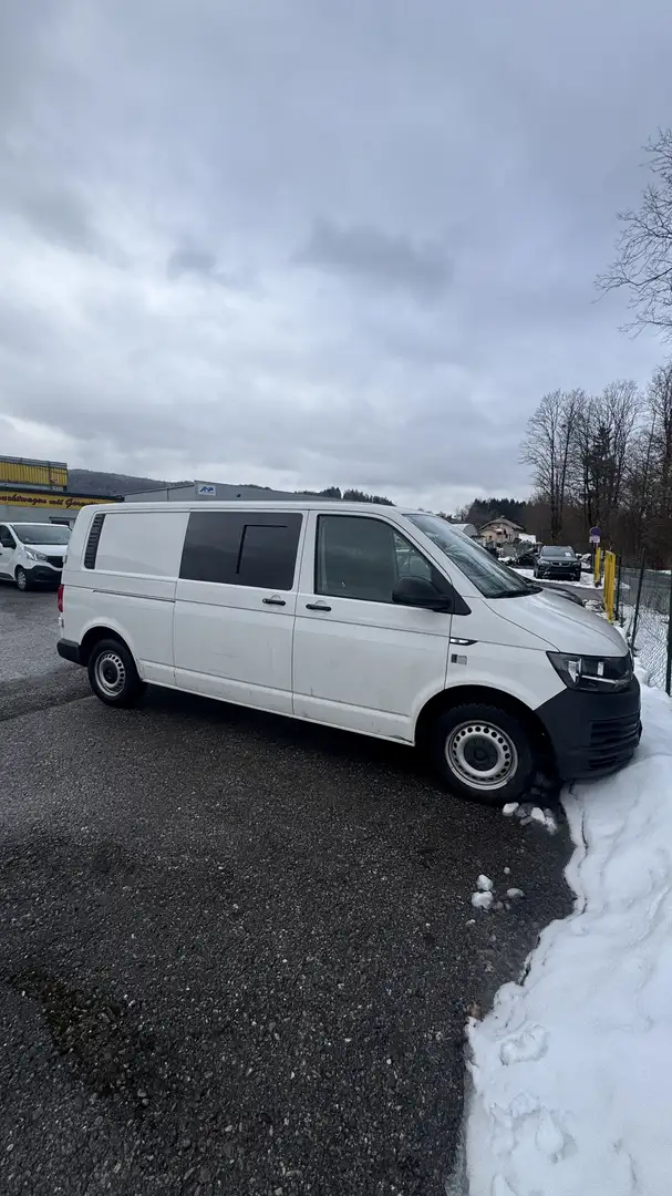 Volkswagen T6 Transporter 2.0 TDI Langer Radstand Weiß - 1
