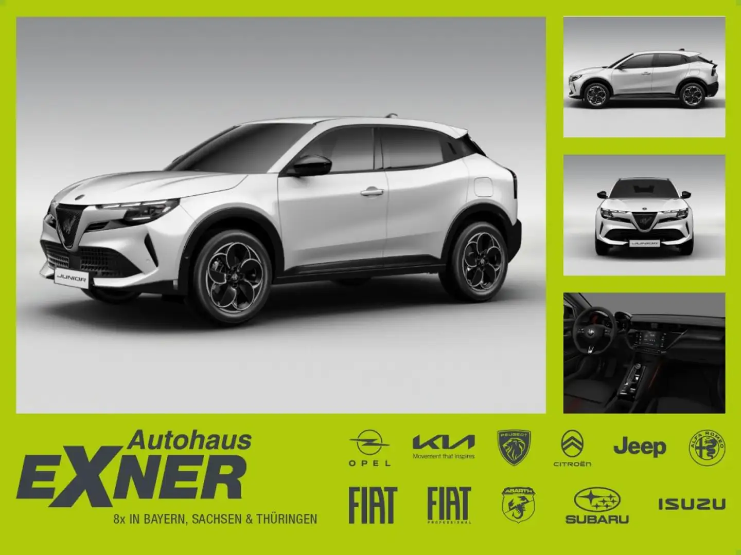 Alfa Romeo Junior Q4 | ALLRAD | FREI KONFIGURIERBAR | Privat & Gewer Weiß - 1