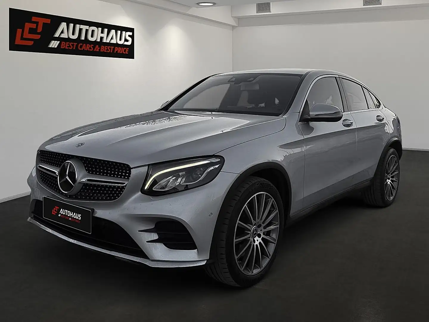 Mercedes-Benz GLC 250 d Coupé 4MATIC| 1.BESITZ | AMG-LINE | Grau - 1