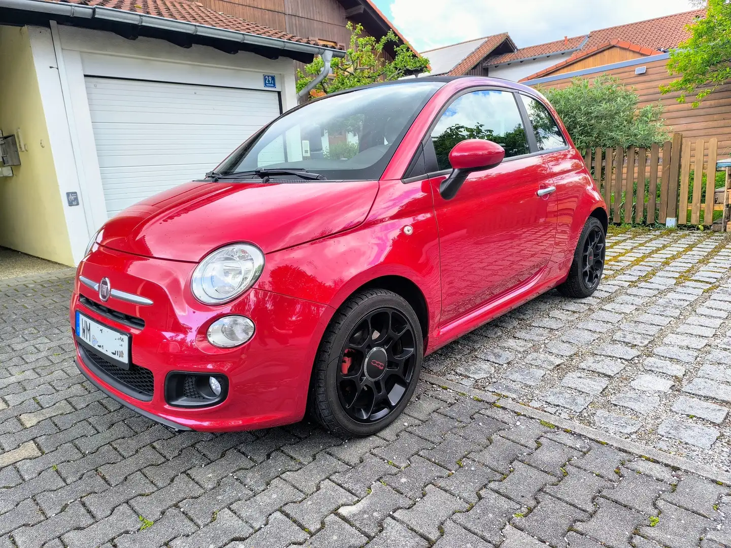 Fiat 500C 500 C 0.9 TwinAir Turbo Sport Rojo - 1