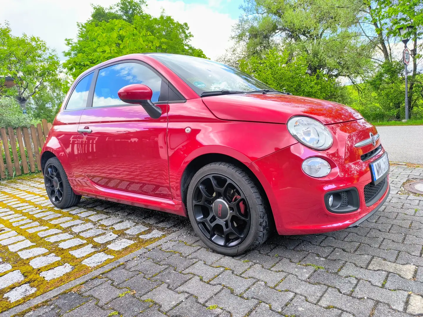 Fiat 500C 500 C 0.9 TwinAir Turbo Sport Rojo - 2