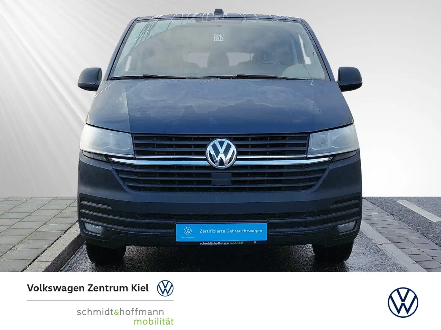 Volkswagen T6.1 Transporter Kombi 2.0 TDI SITZHZ+AHK+KLIMA Klima Sitzheizung Blau - 2