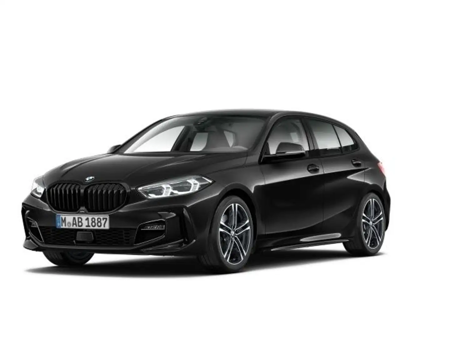 BMW 120 i M Sport Navi Aktive Geschw. Harman Kardon R Schwarz - 1
