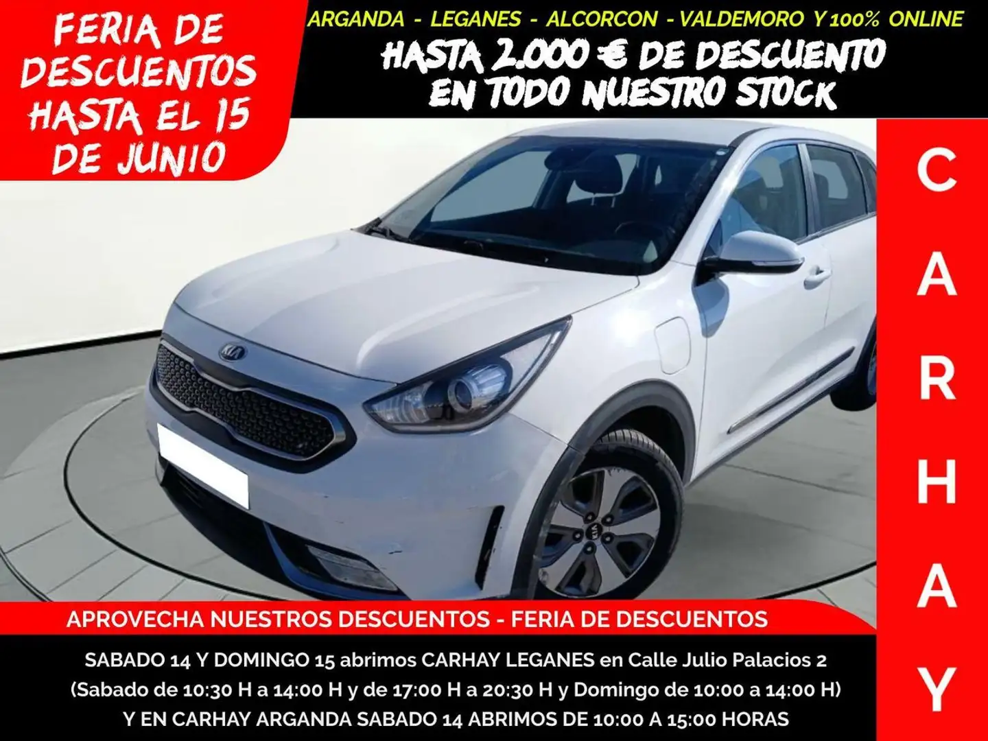 Kia Niro CROSSOVER 1.6 GDI 104KW CONCEPT Blanco - 1