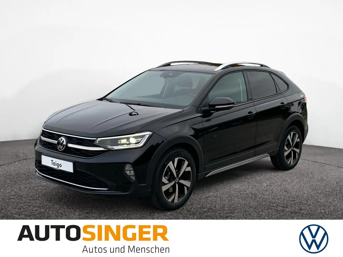 Volkswagen Taigo Style 1.0 TSI DSG AHK*CAM*NAVI*MATRIX* Schwarz - 1