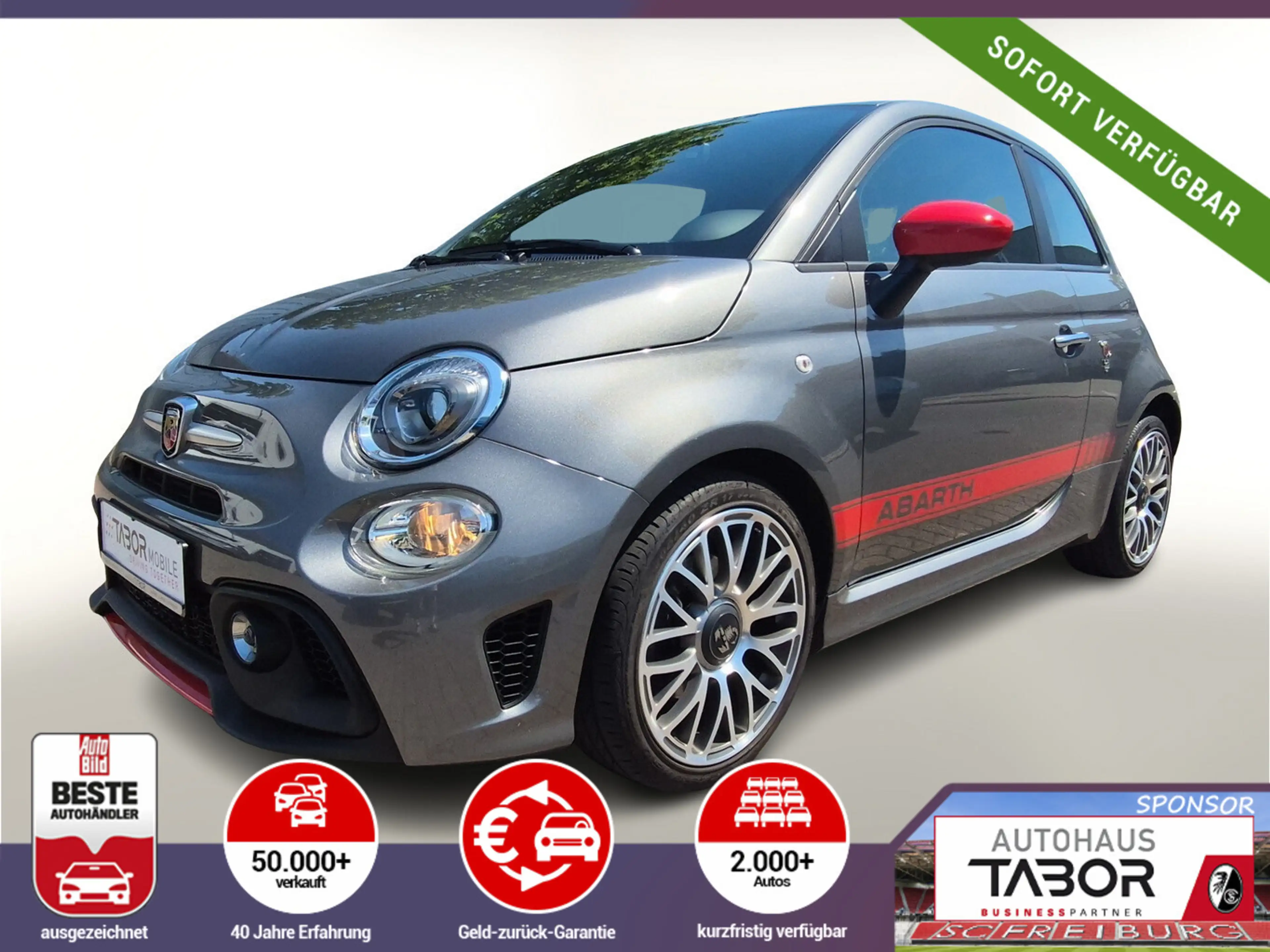 Abarth 595 1.4 T-Jet 16V 145 Nav CarPlay PDC 17'Touring
