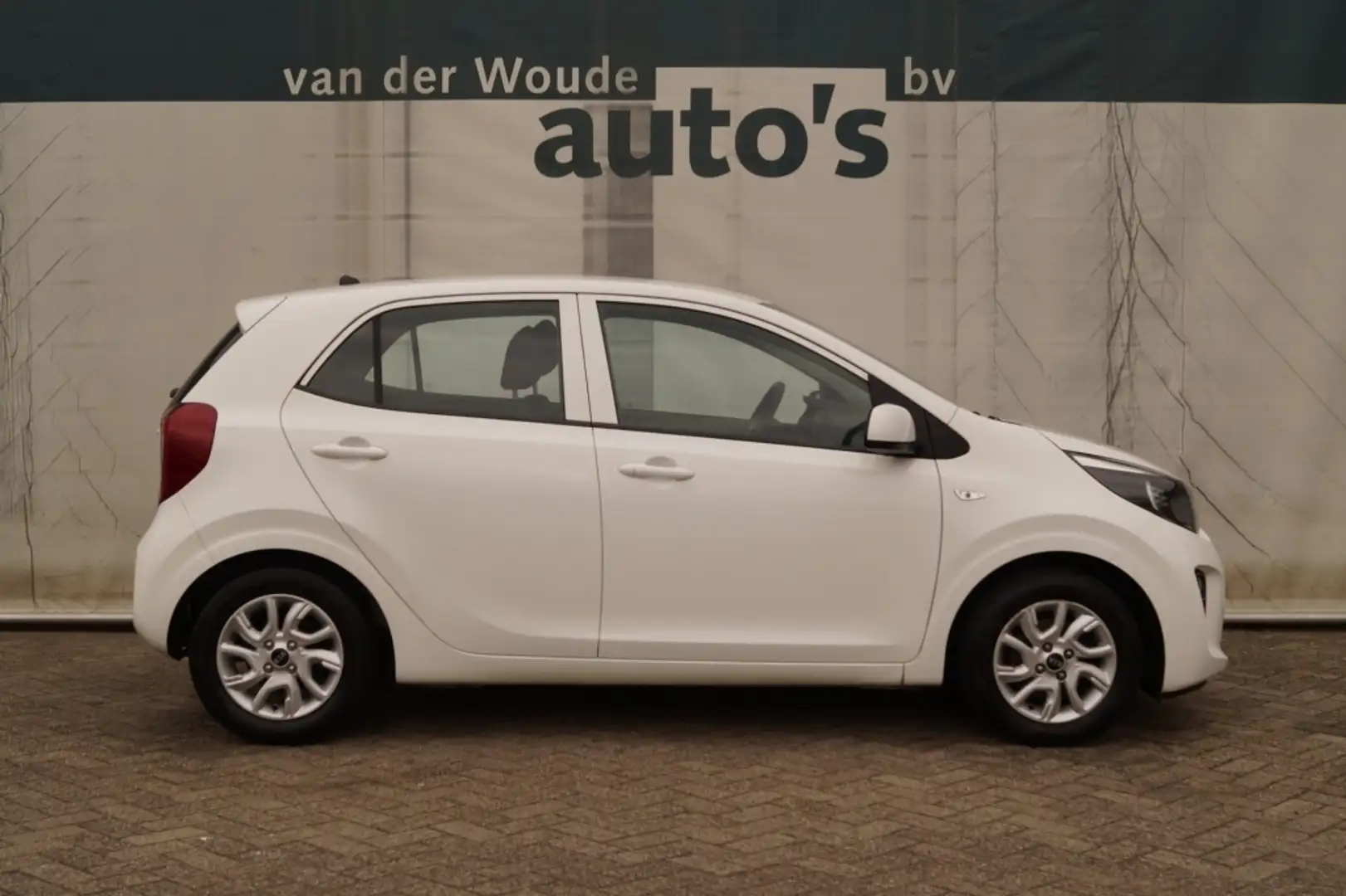 Kia Picanto 1.0 CVVT EconomyPlusLine -AIRCO-LMV- Wit - 2