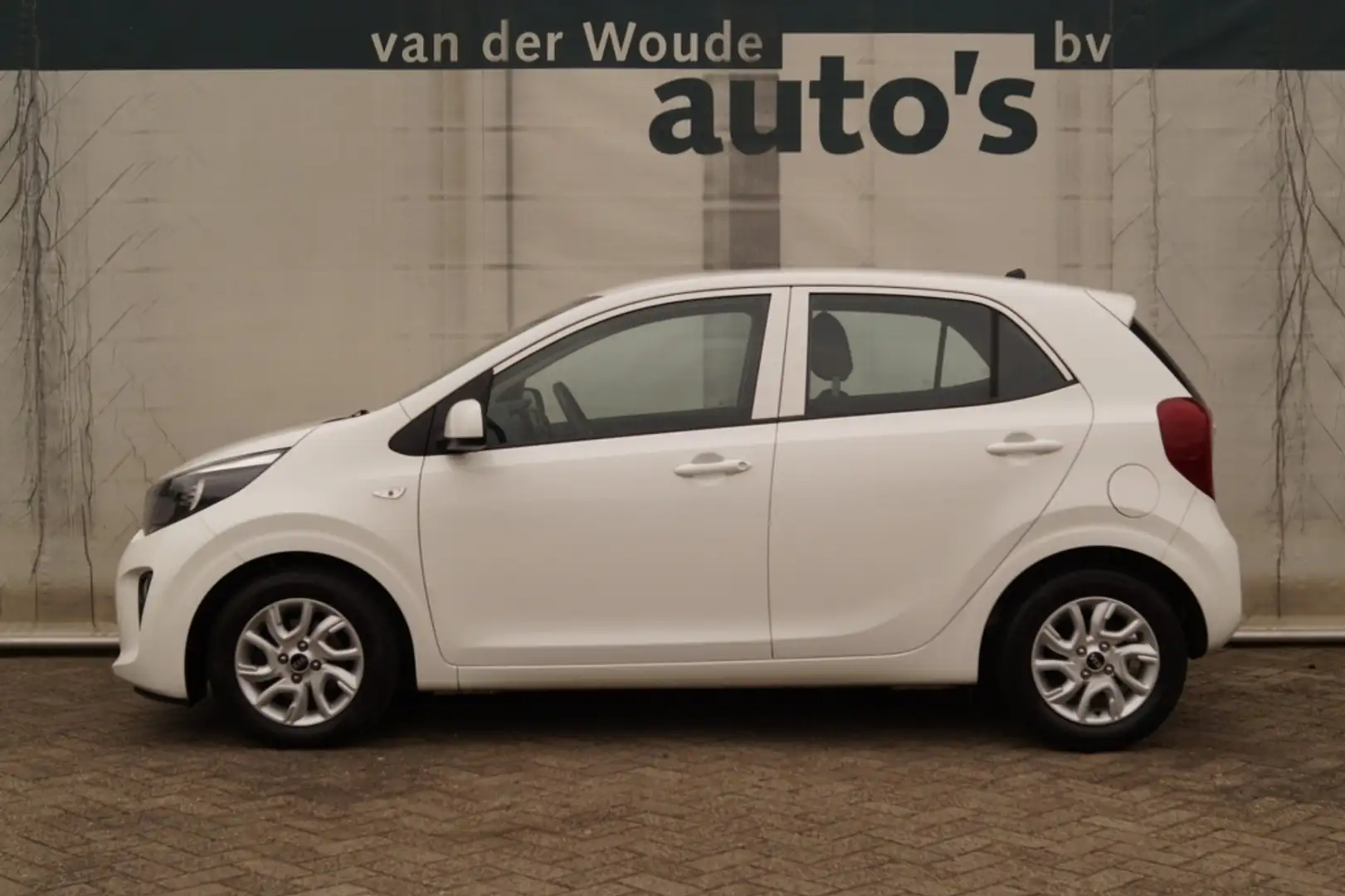 Kia Picanto 1.0 CVVT EconomyPlusLine -AIRCO-LMV- Wit - 1