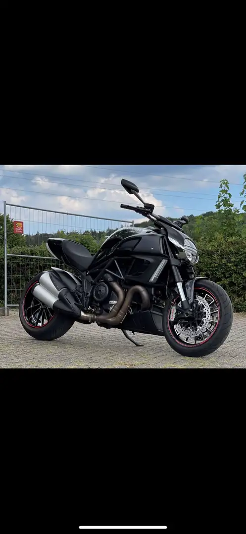 Ducati Diavel chrome Siyah - 1