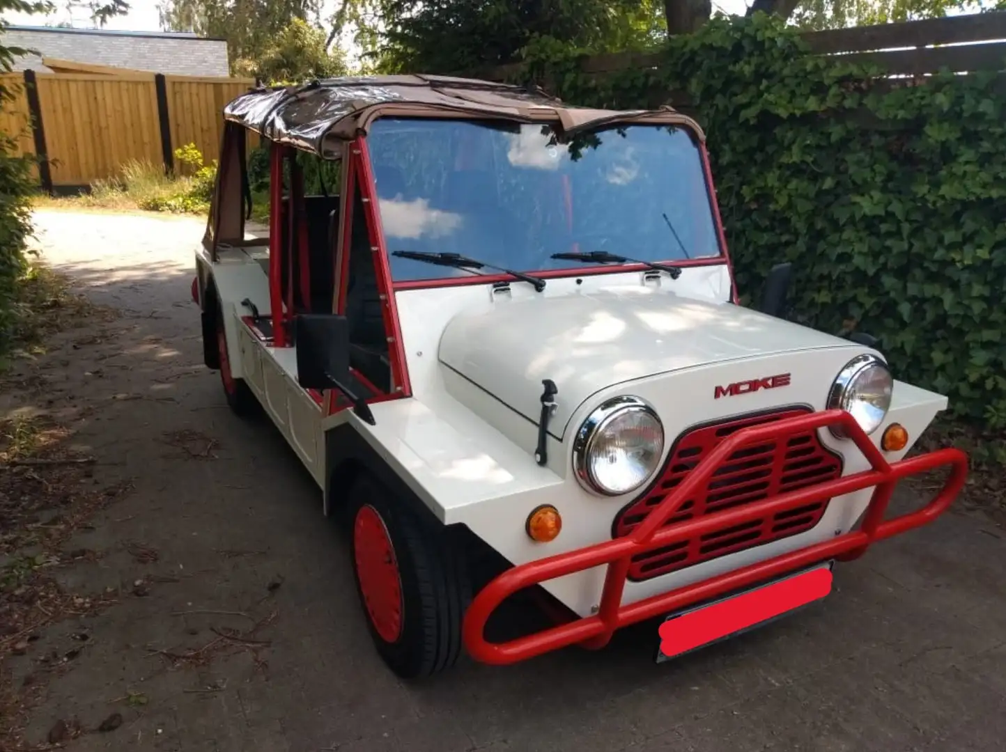 Austin Mini Moke Weiß - 2