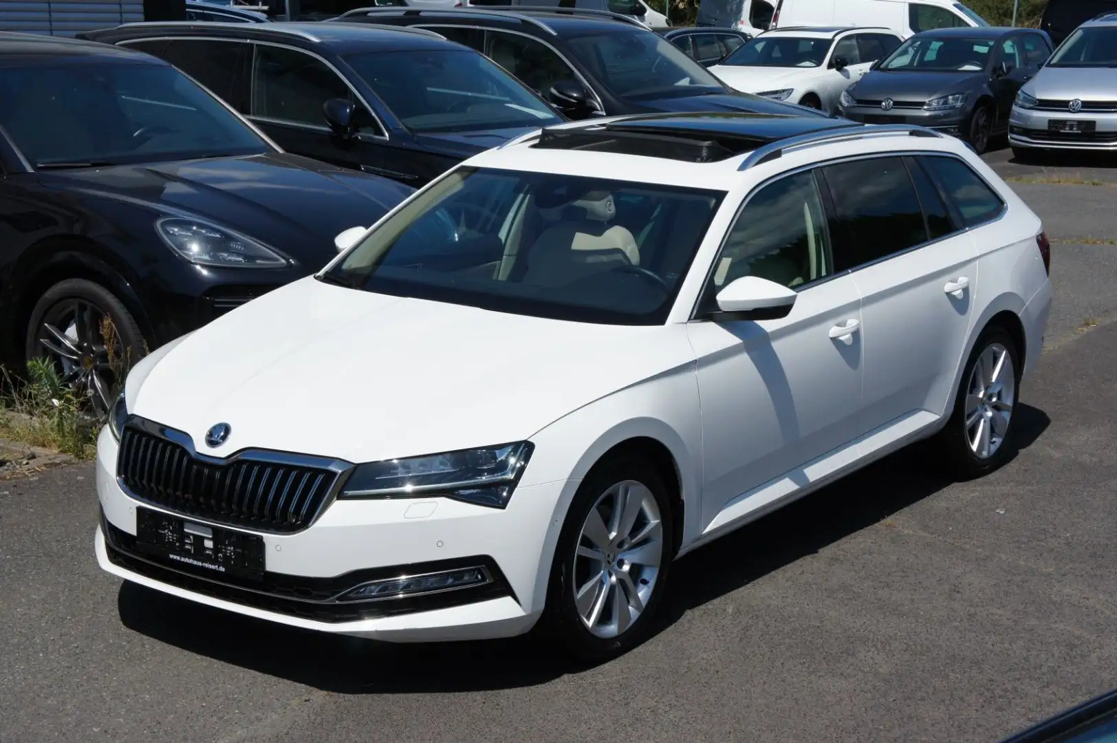 Skoda Superb Combi Style DSG*ACC*AHK*PANO*KAM*CANTON* Blanc - 1