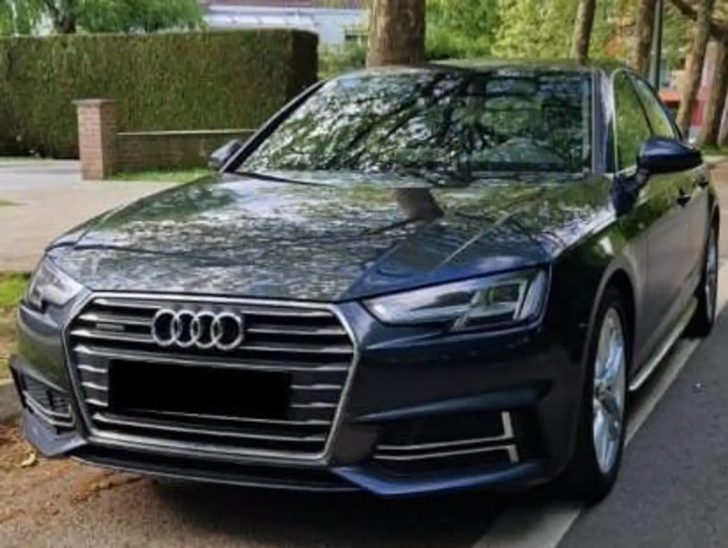 Audi A4 A4 2.0 TDi Quattro Sport S tronic Zwart - 2