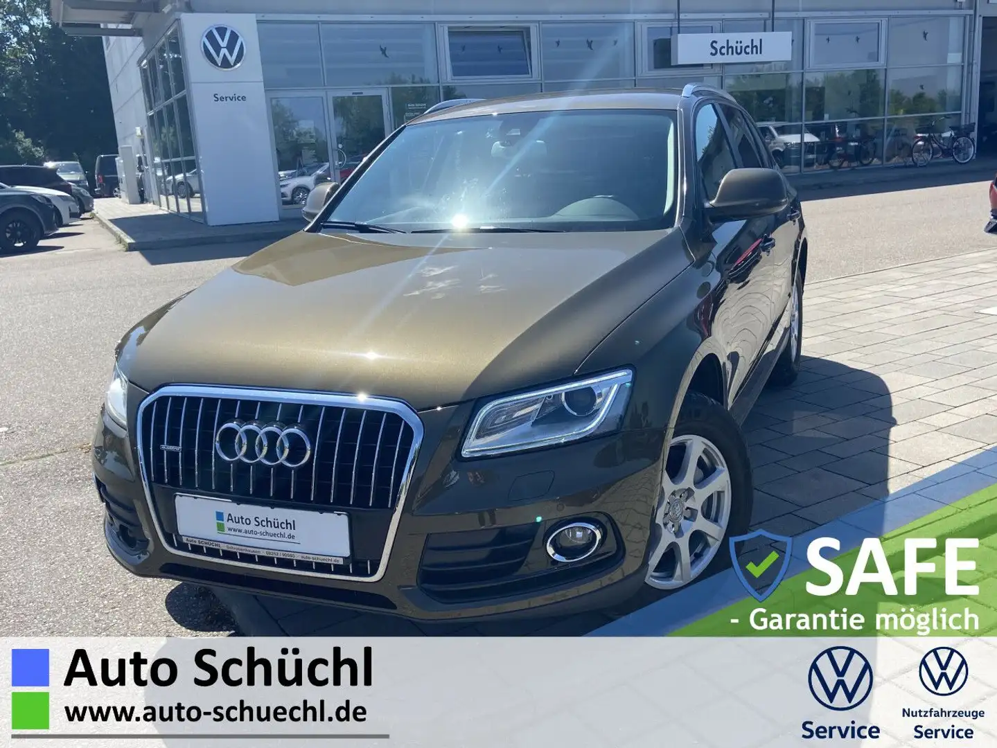 Audi Q5 2.0 TFSI quattro tiptronic 18"+AHK+PDC+SHZ+KE Braun - 1