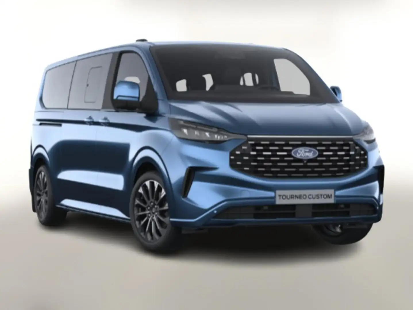 Ford Tourneo Custom Titanium X 2.0 TDCi 170 Aut Tit 320 L2 Nav 125 ... Blau - 1
