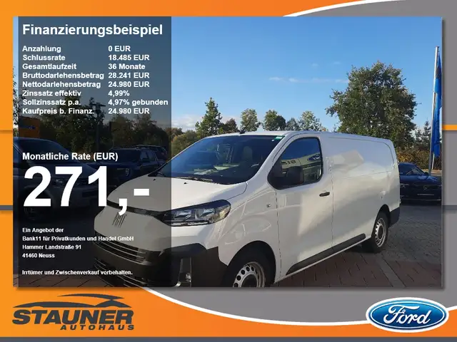 Fiat Scudo Kasten 2.0 BlueHDi L3 Navi Kamera DAB