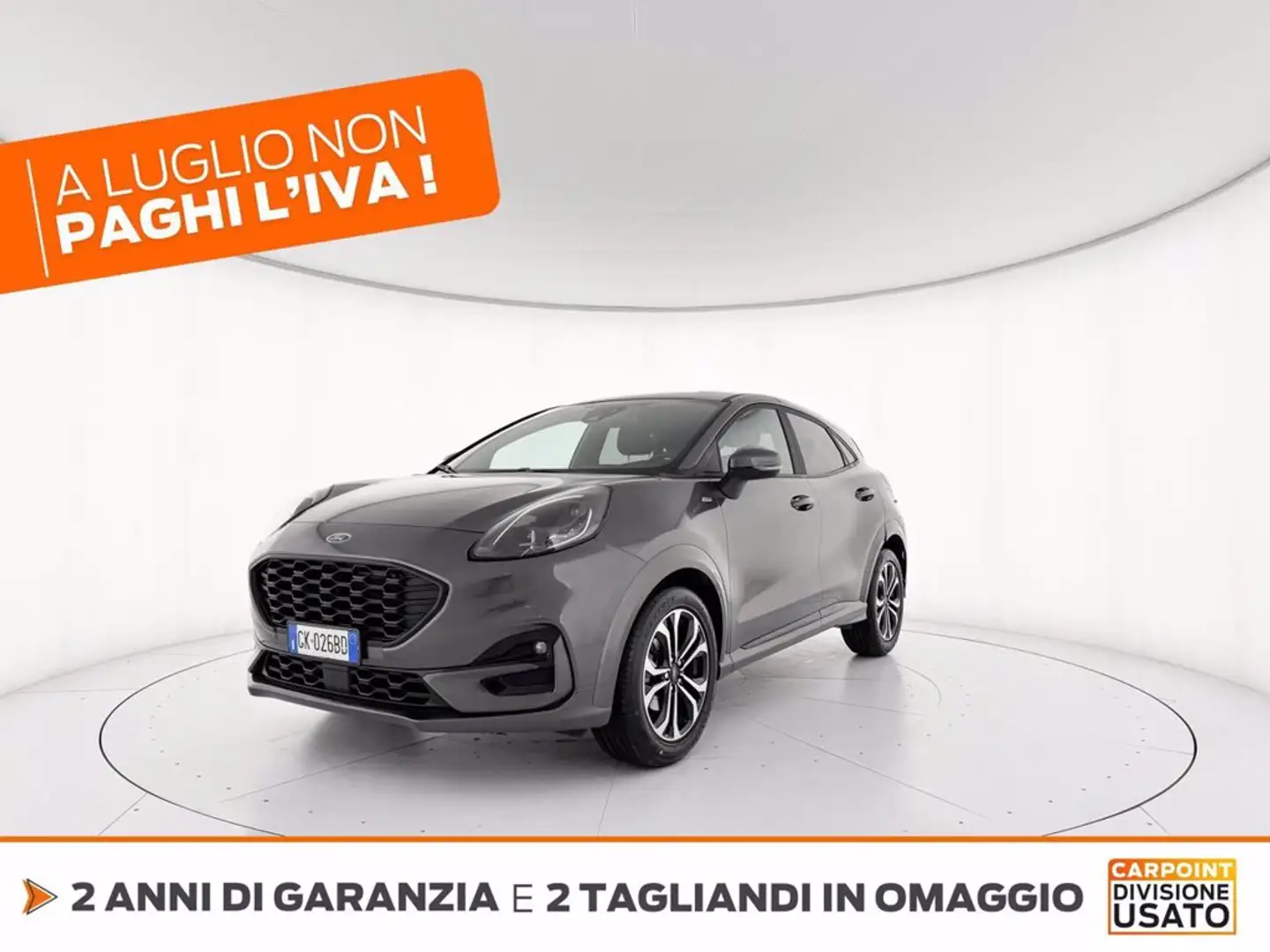 Ford Puma 1.0 ecoboost h st-line design s&s 125cv auto Grigio - 1