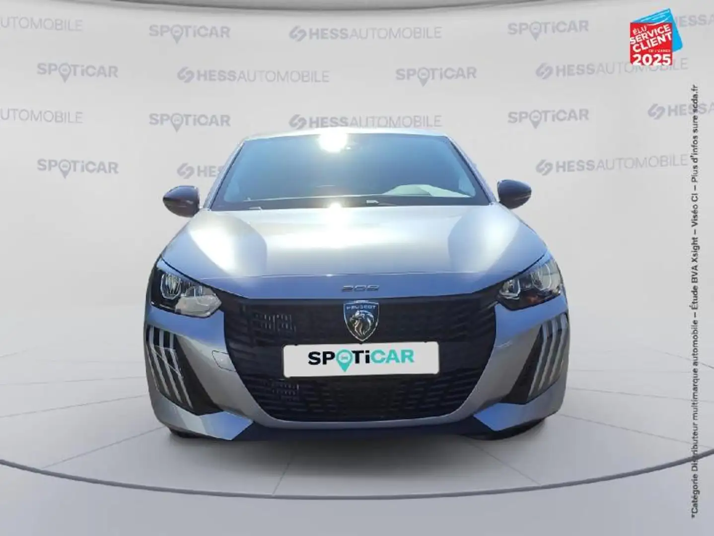 Peugeot 208 1.2 Hybrid 110ch Style e-DCS6 Gris - 2