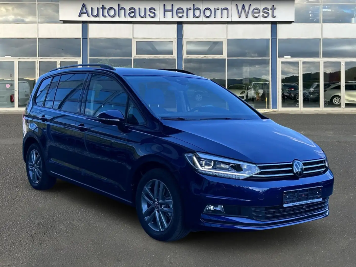 Volkswagen Touran 1.5 TSI Start-Stopp Comfortline OPF (EURO 6 7-Sitz Blau - 2