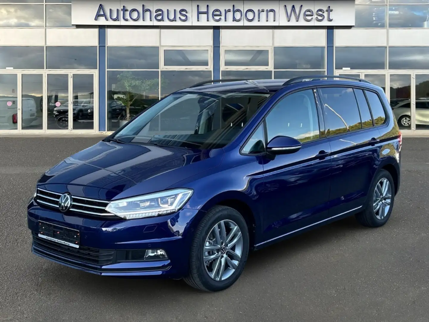Volkswagen Touran 1.5 TSI Start-Stopp Comfortline OPF (EURO 6 7-Sitz Blau - 1