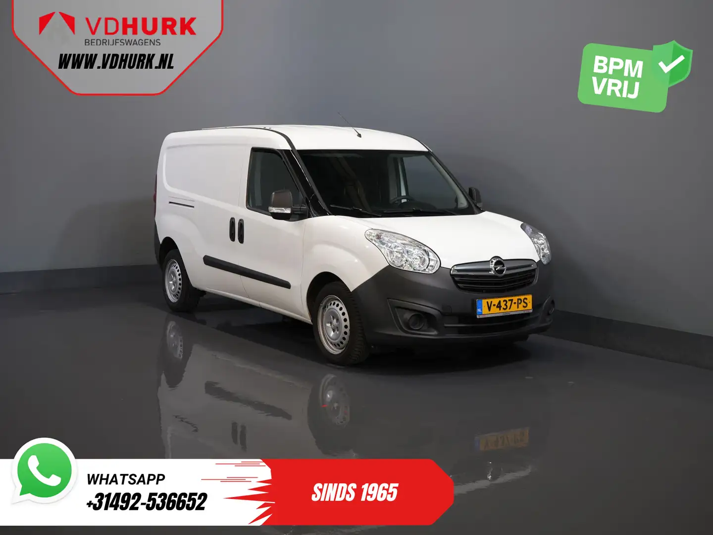 Opel Combo 1.3 CDTi 100 pk L2 MARGE BPM VRIJ! BOTT Inrichting Wit - 1