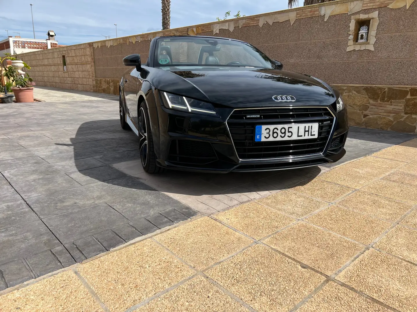 Audi TT Roadster 2.0 TFSI quattro S-T S line edition Negro - 2