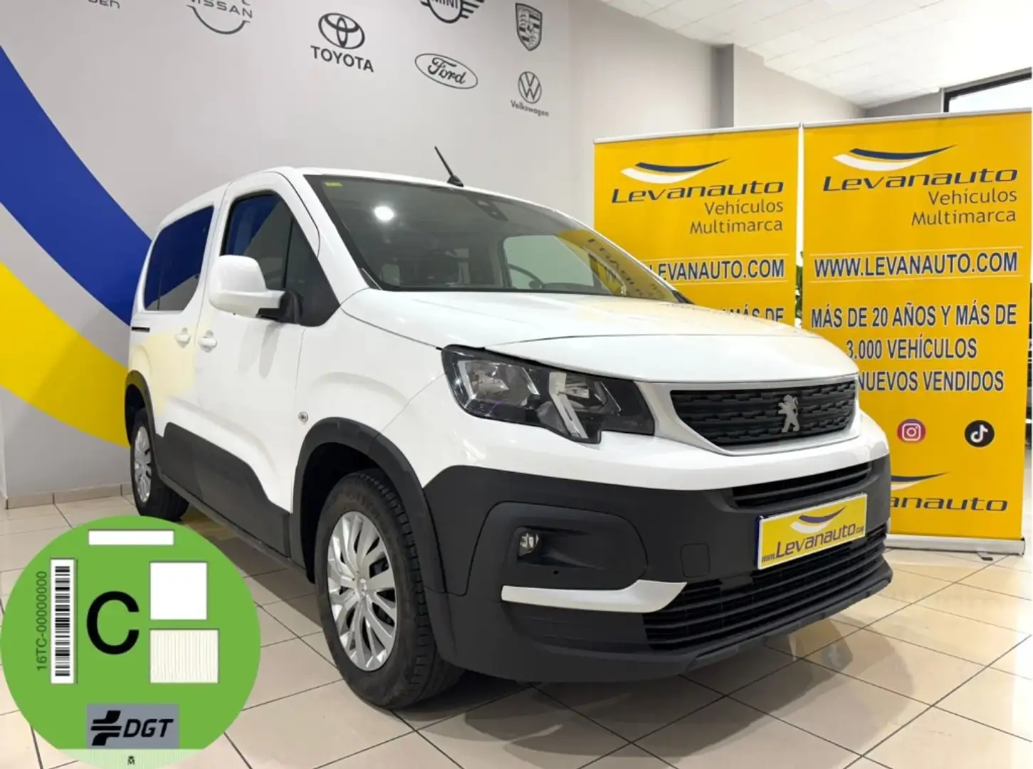 Peugeot Rifter 1.5BlueHDi S&S Standard Active 100 Blanco - 1