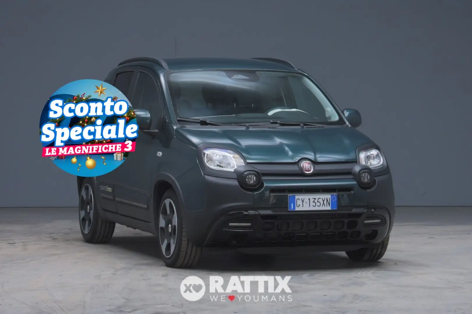 Fiat Panda Pandina 1.0 Firefly Hybrid 70CV Cross Verde - 1