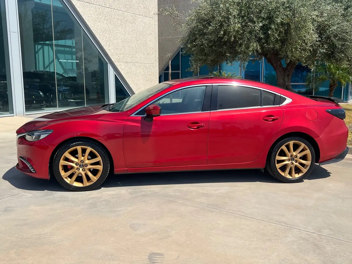 Mazda 6 2.2 Exceed 175cv iva esposta Rosso - 2
