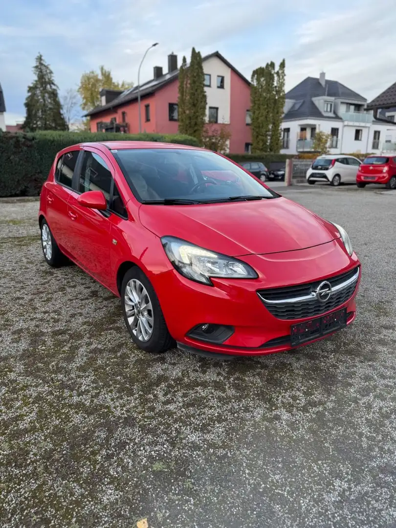 Opel Corsa E Edition Automatik LED Sitzheizung Klima Rot - 2
