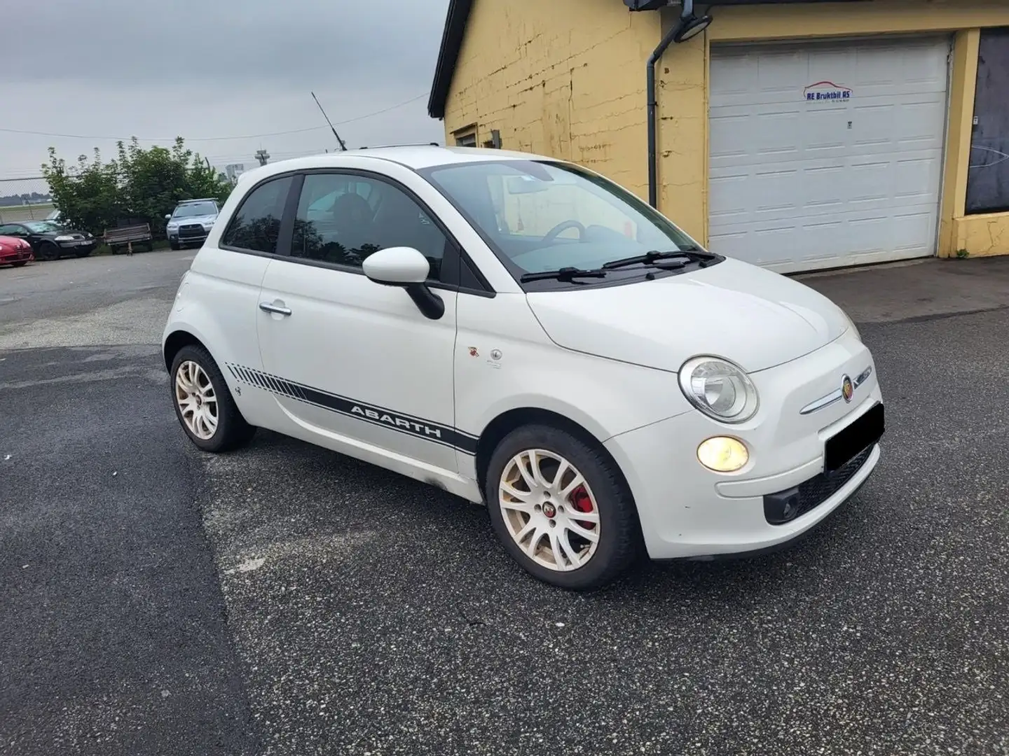 Fiat 500 1.4 99Hk Blanc - 1