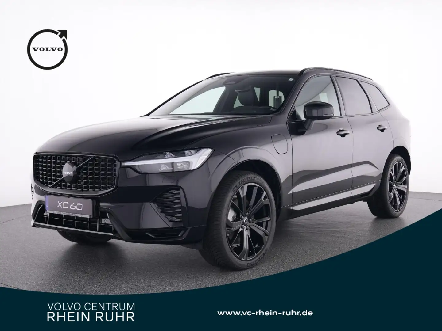 Volvo XC60 T8 AWD Plus Black Edition+AHK+Frontheiz+DAB Noir - 1