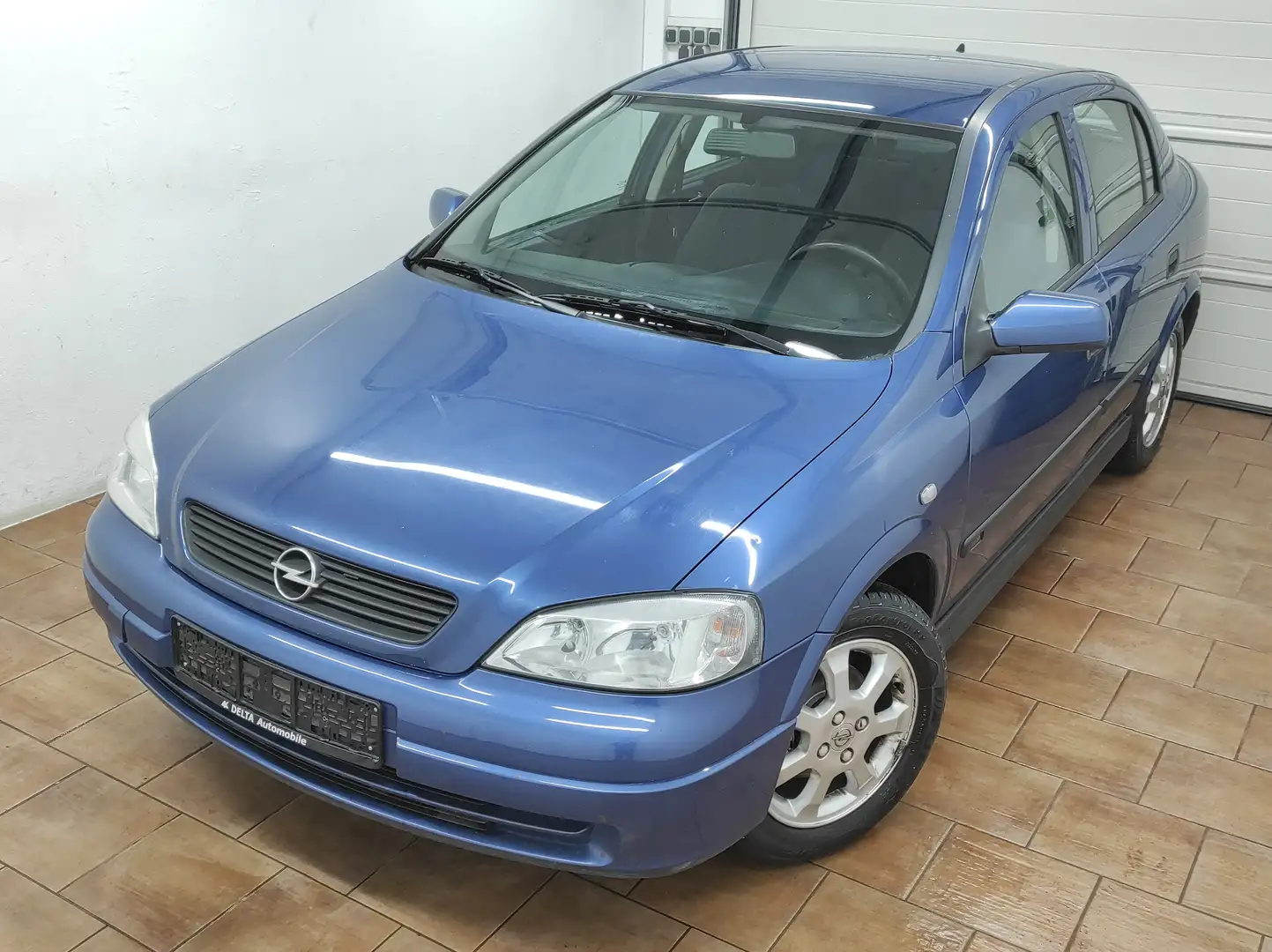 Opel Astra G 1.6 *TÜV NEU* KLIMA 8-RÄDER CD-RADIO SERVO Bleu - 1