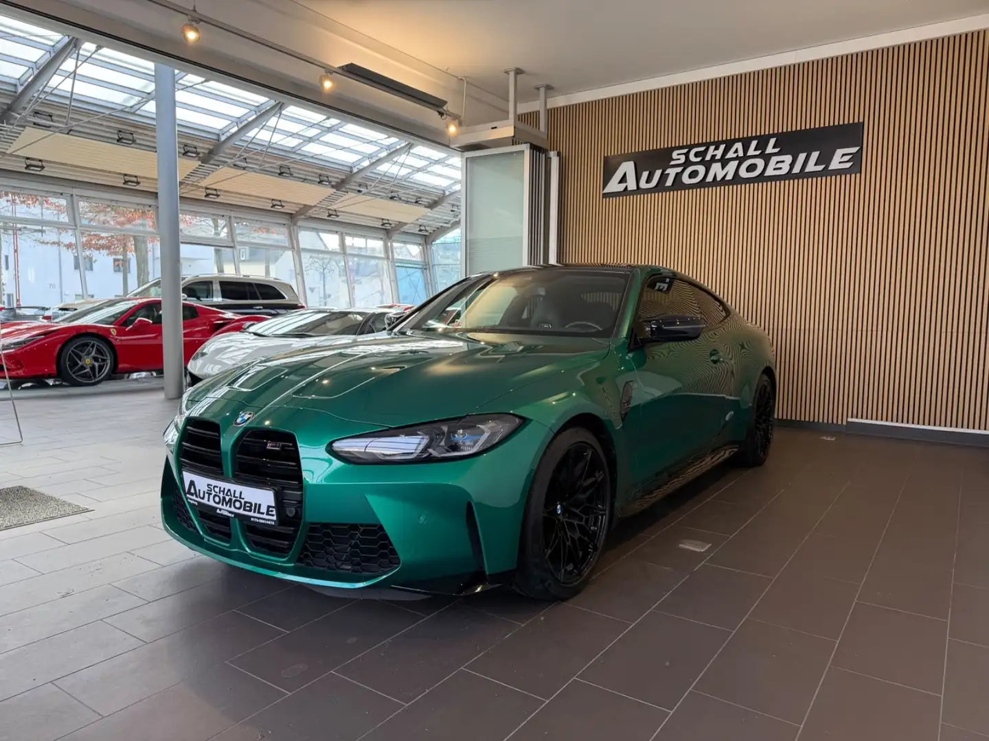 BMW M4 Coupe Competition *CARBON/LASER/DRV-ASSIST/DE Vert - 1