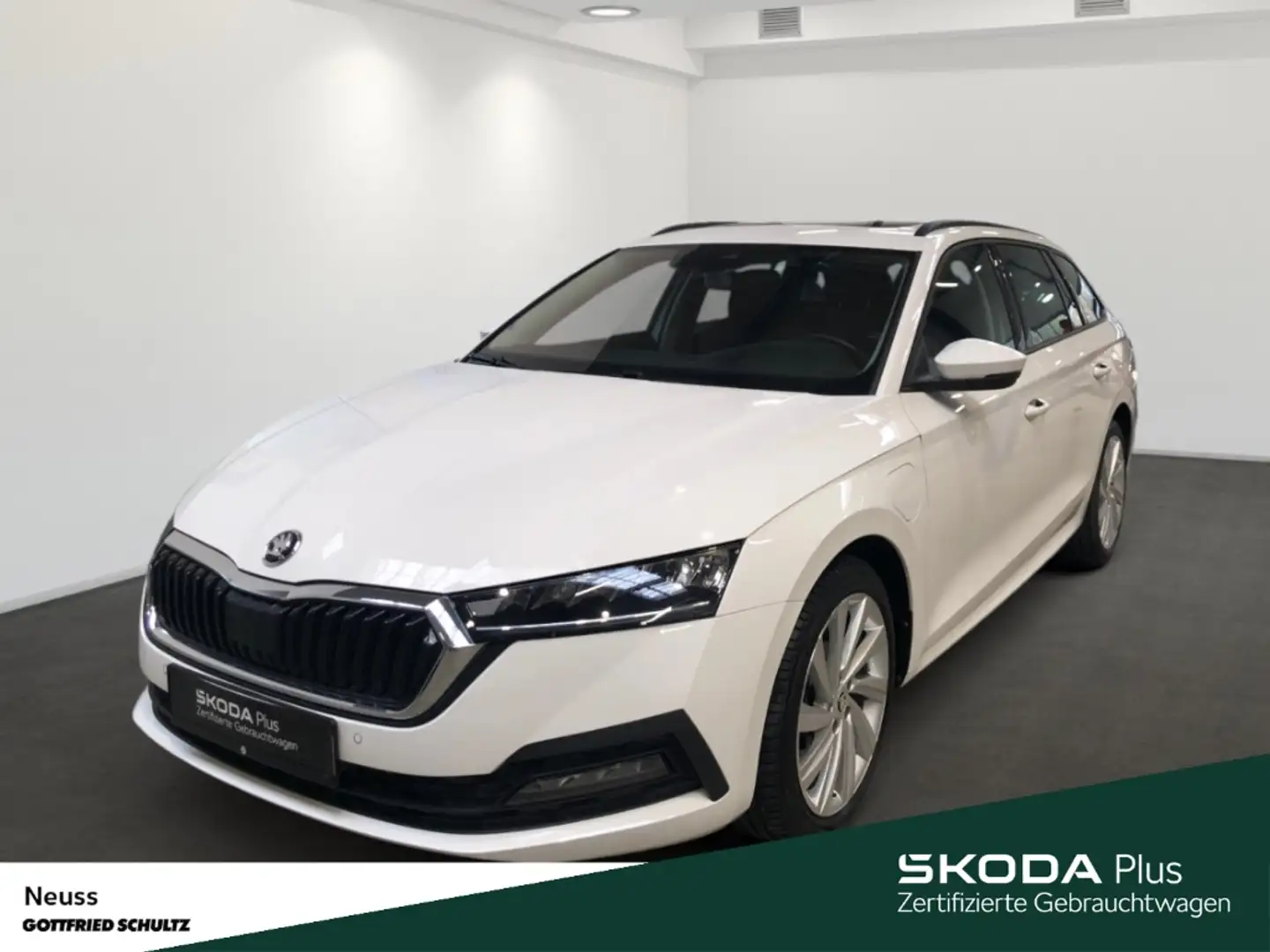 Skoda Octavia Combi AMBITION iV AHK SITZHEIZUNG LED SMART-LINK Weiß - 1