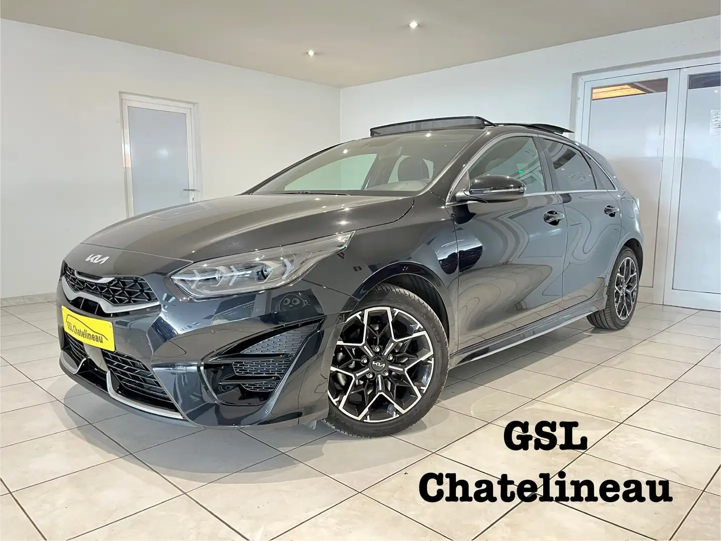 Kia Ceed / cee'd 1.5T-GDi 160cv GT-Line DCT7 Noir Automatique Navi Zwart - 1