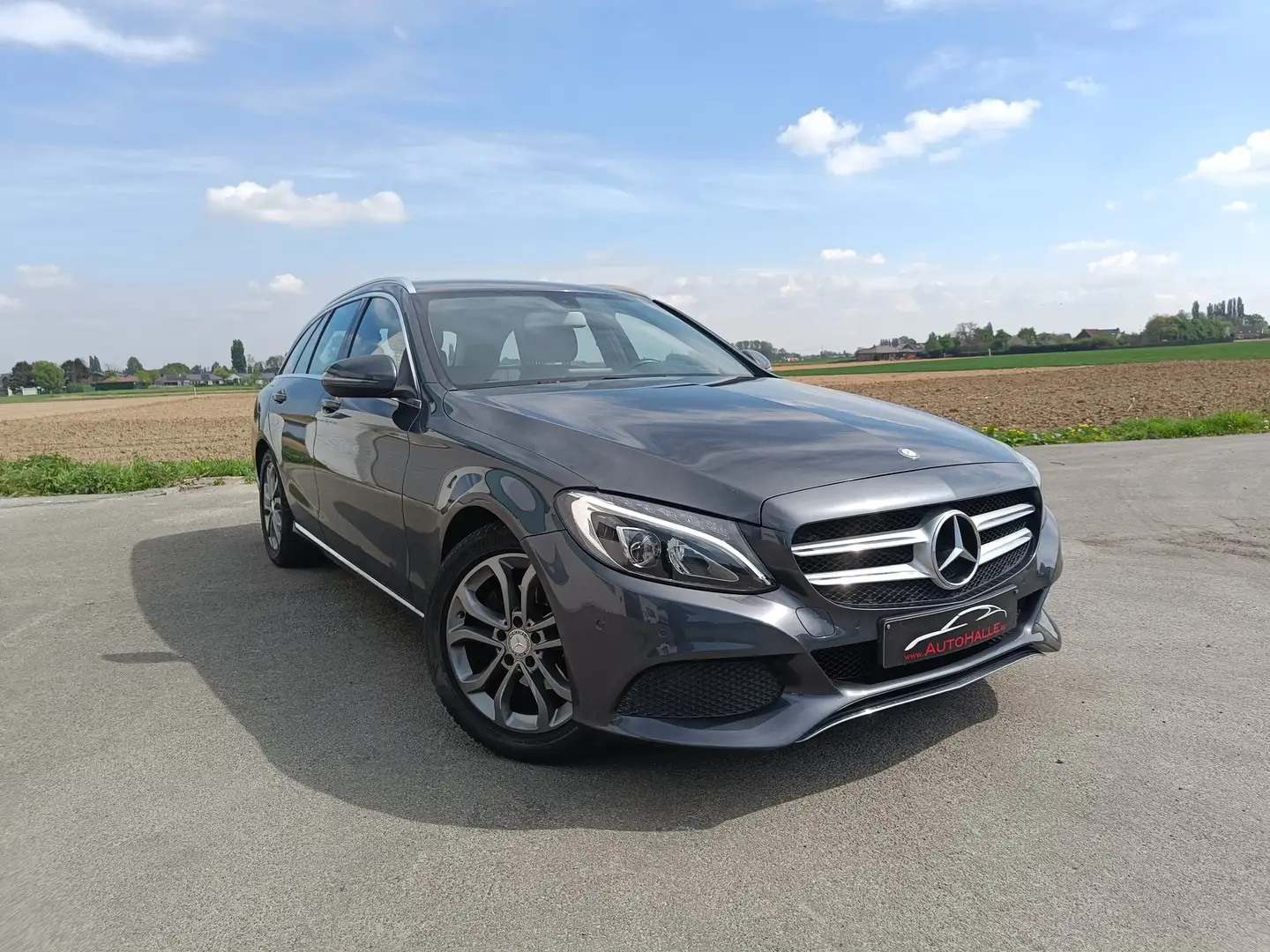 Mercedes-Benz C 180 benzine - AUTOMAAT - GPS/CRUISE/LED - 12M GARANTIE Grijs - 1