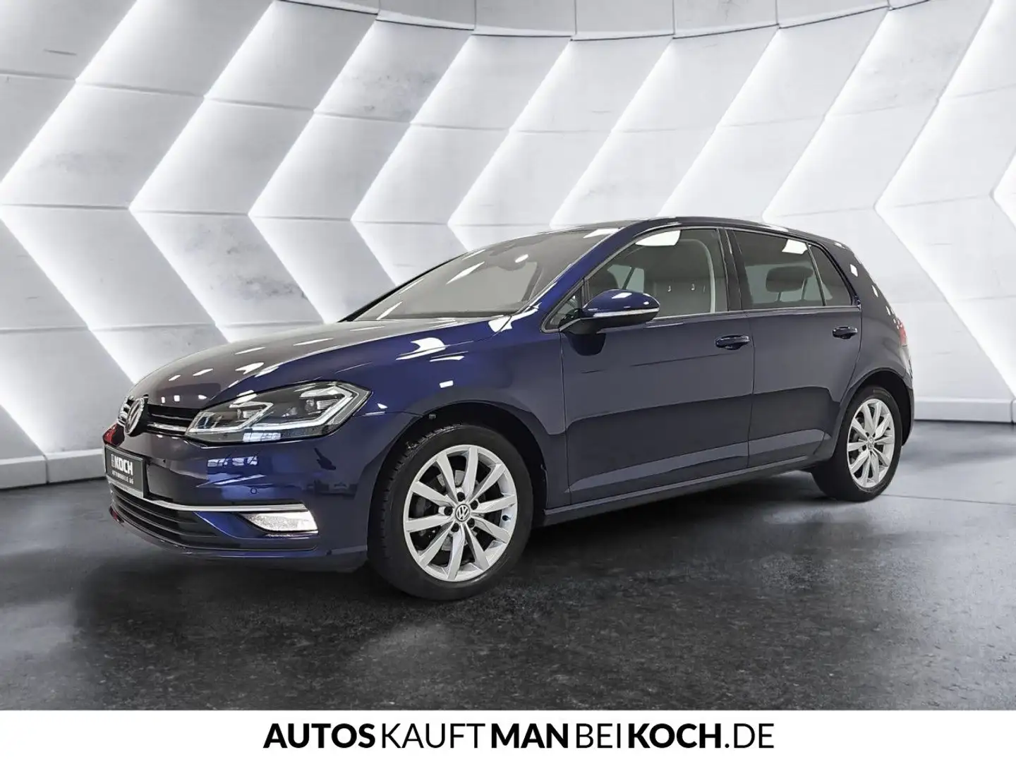 Volkswagen Golf VII 1.5 TSI ACT DSG Highline NAVI KLIMAAUT SH Blau - 2