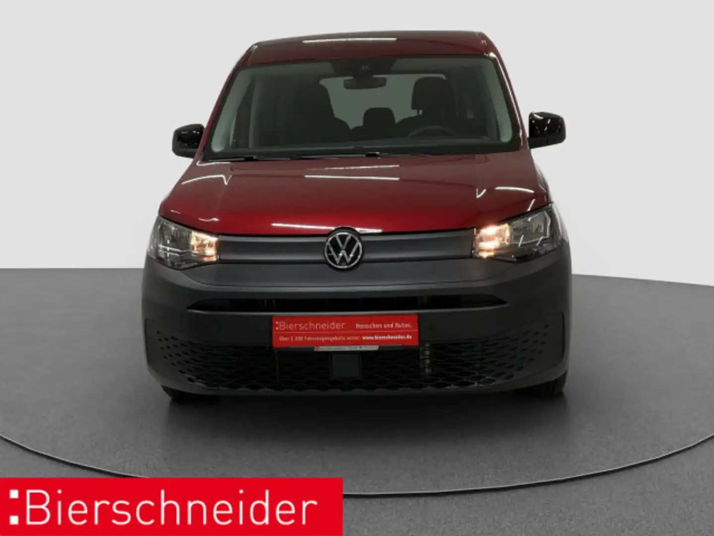Volkswagen Caddy Kombi 2.0 TDI AHK NAVI SHZ CAM ALU Rot - 2