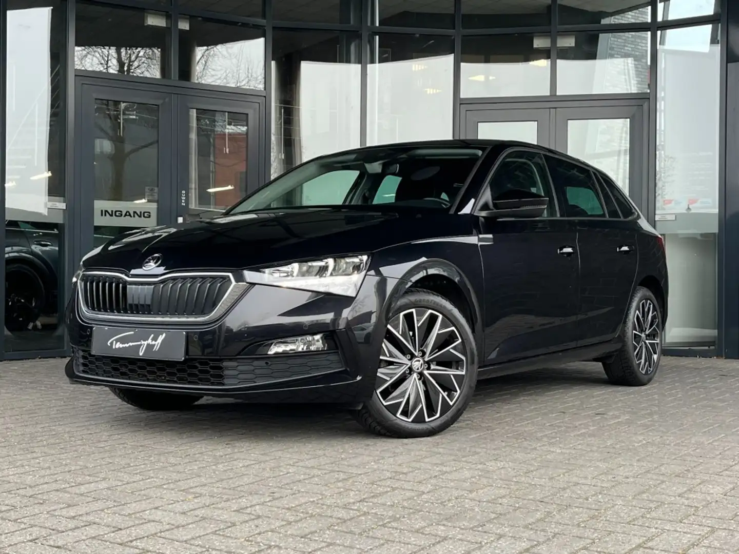Skoda Scala 1.0 TSI AMBITION - NAVI - AFN.. TREKHAAK - STOELV. Noir - 1