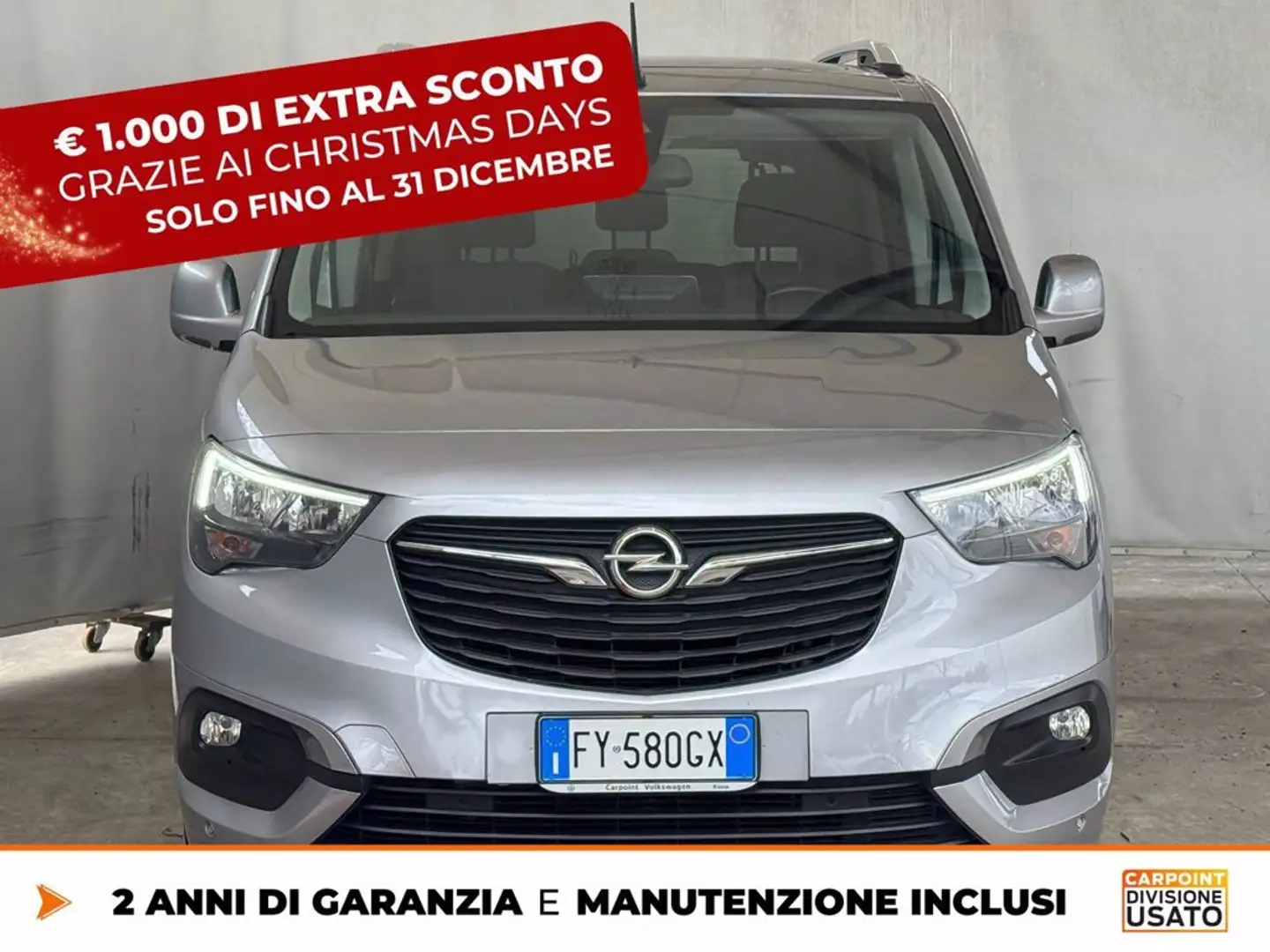 Opel Combo life m1 1.5d 130cv elegance s&s l1h1 mt6 Grigio - 2