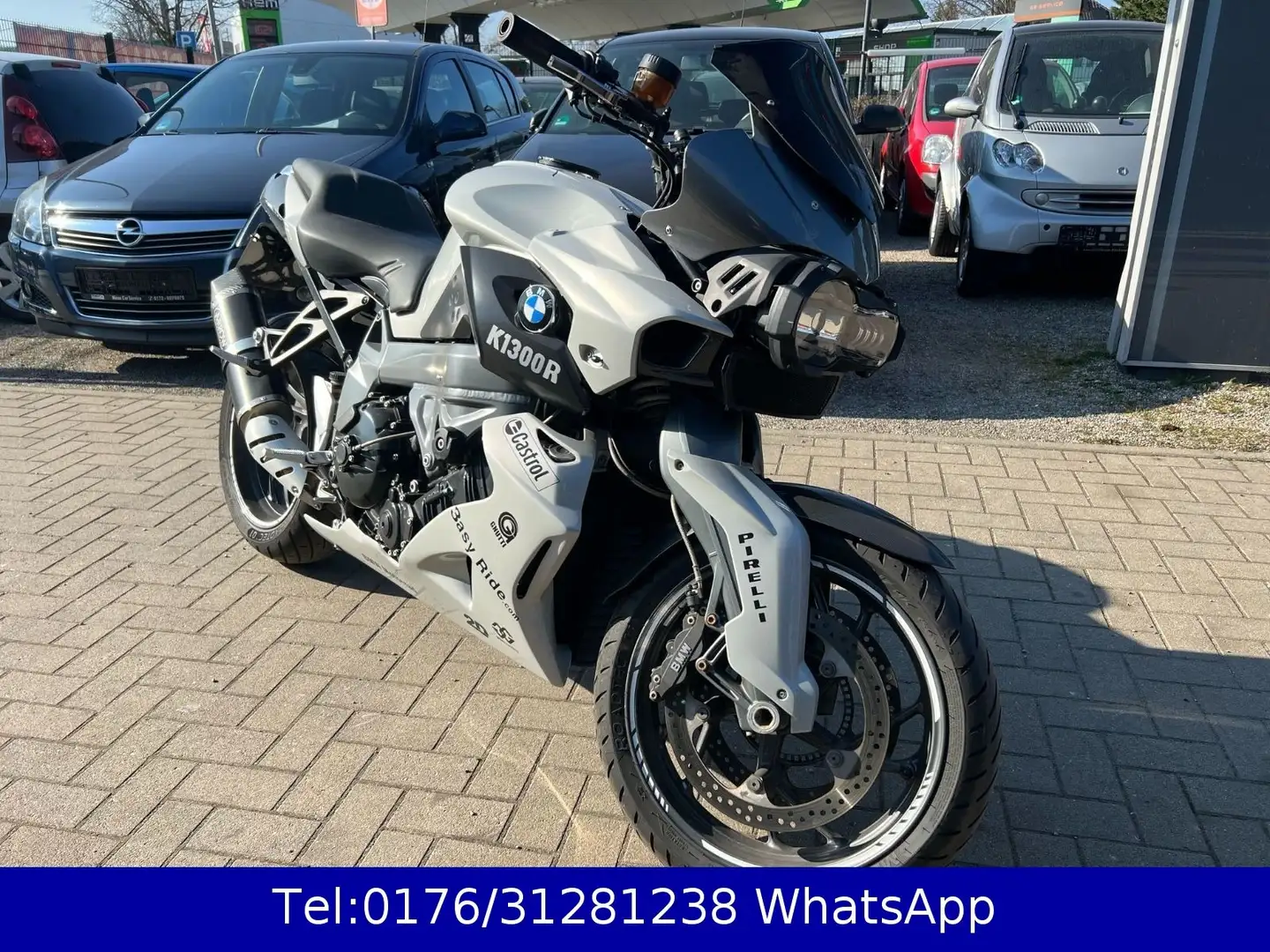 BMW K 1300 R Tüv-Service Neu !! 28TKM Silver - 2