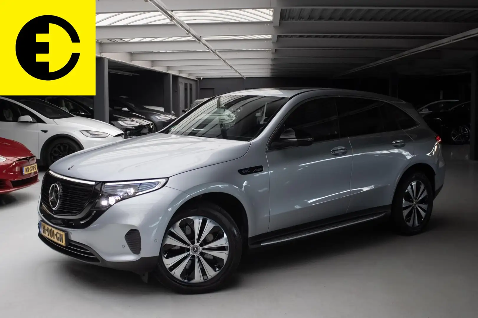 Mercedes-Benz EQC 400 4MATIC Premium Plus 80 kWh | 1886 Edition | Stoelv Gris - 1