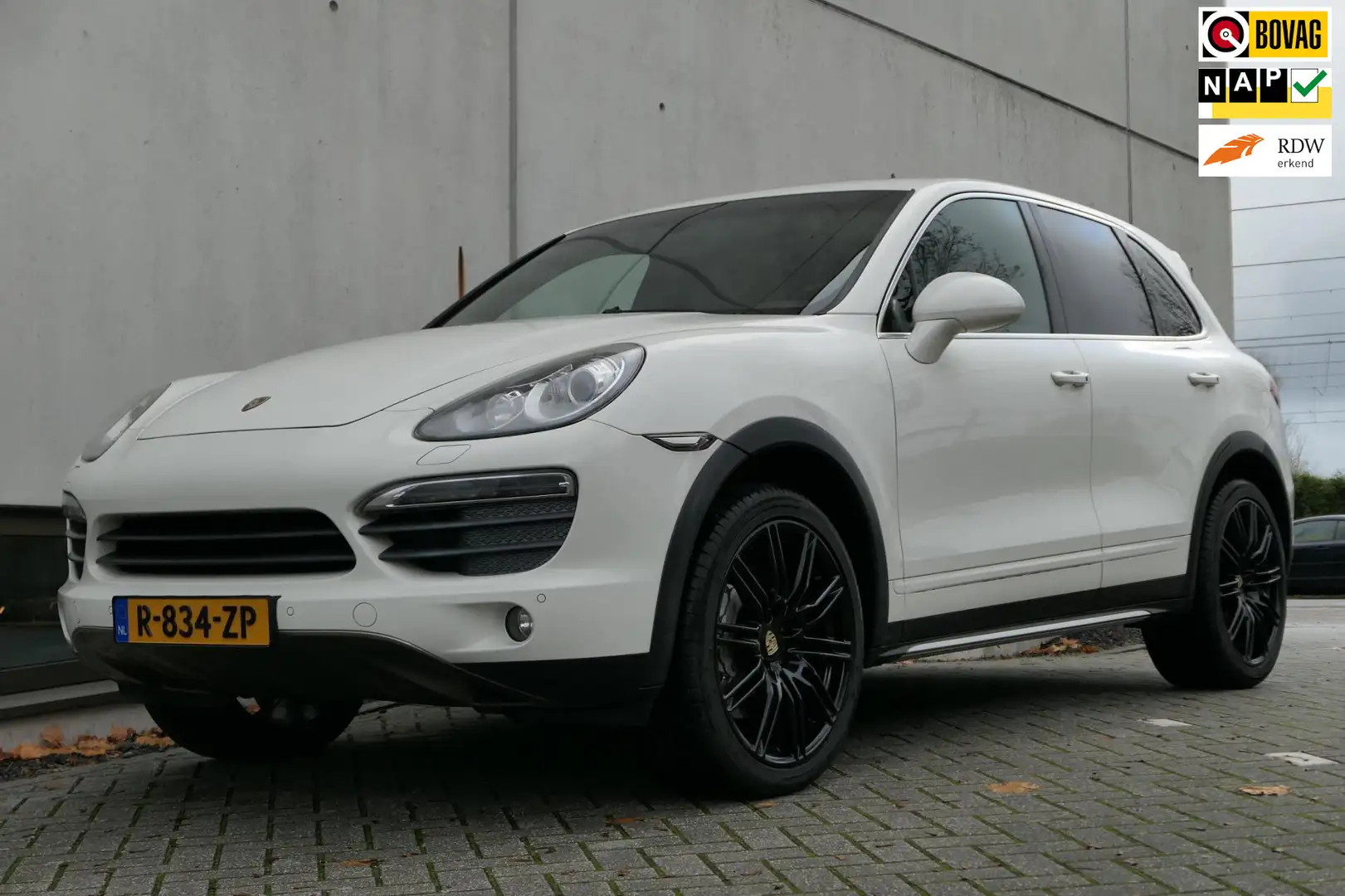 Porsche Cayenne 4.8 S V8 400pk Panoramadak Luchtvering Bose Navi Blanco - 1