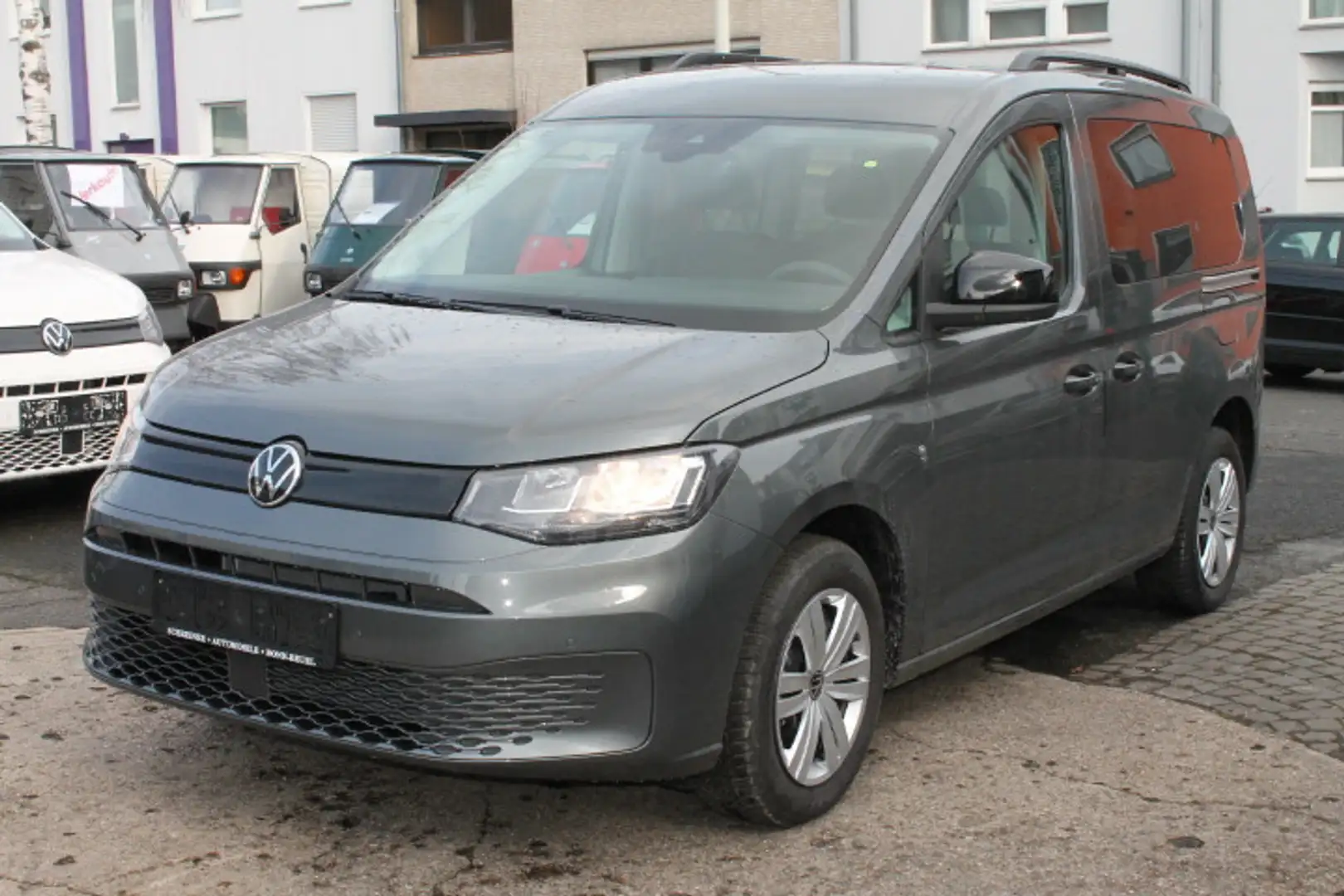 Volkswagen Caddy 5-Sitz 2,0 TDi Klima PDC Kamera SOFORT !!! Grijs - 1