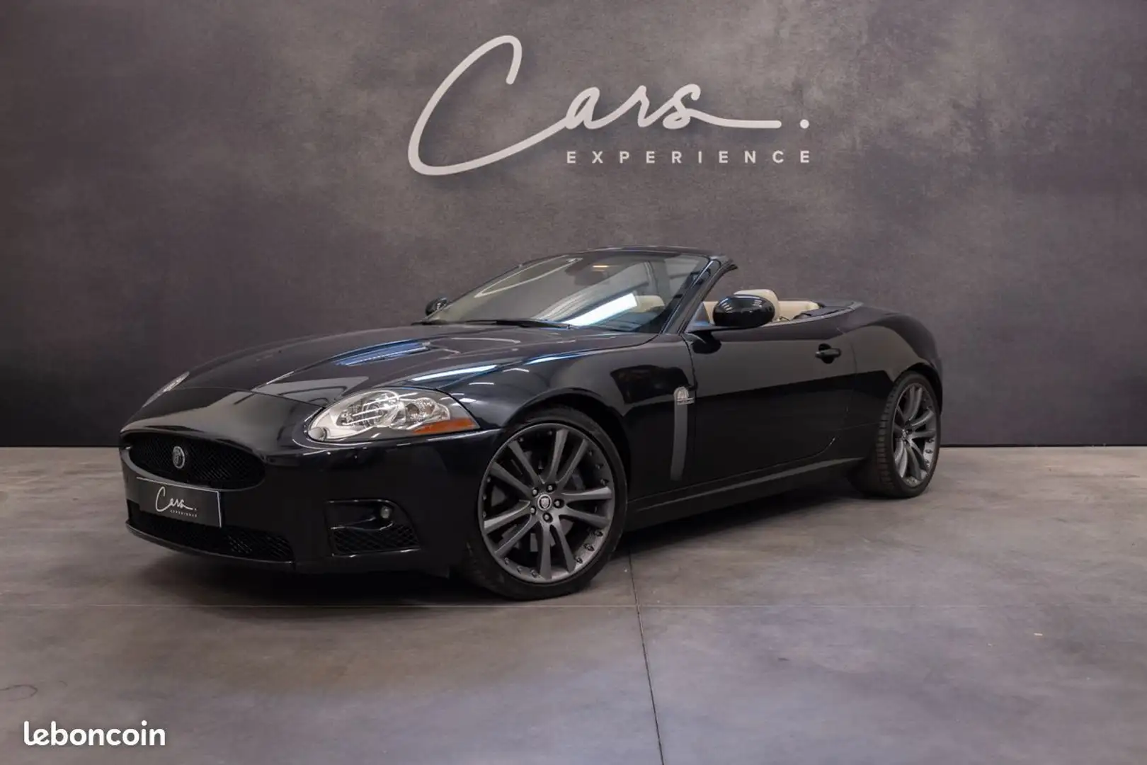Jaguar XK XK-R Cabriolet V8 4.2 416 cv –TOUT CUIR SIEGES CHA Чорний - 1