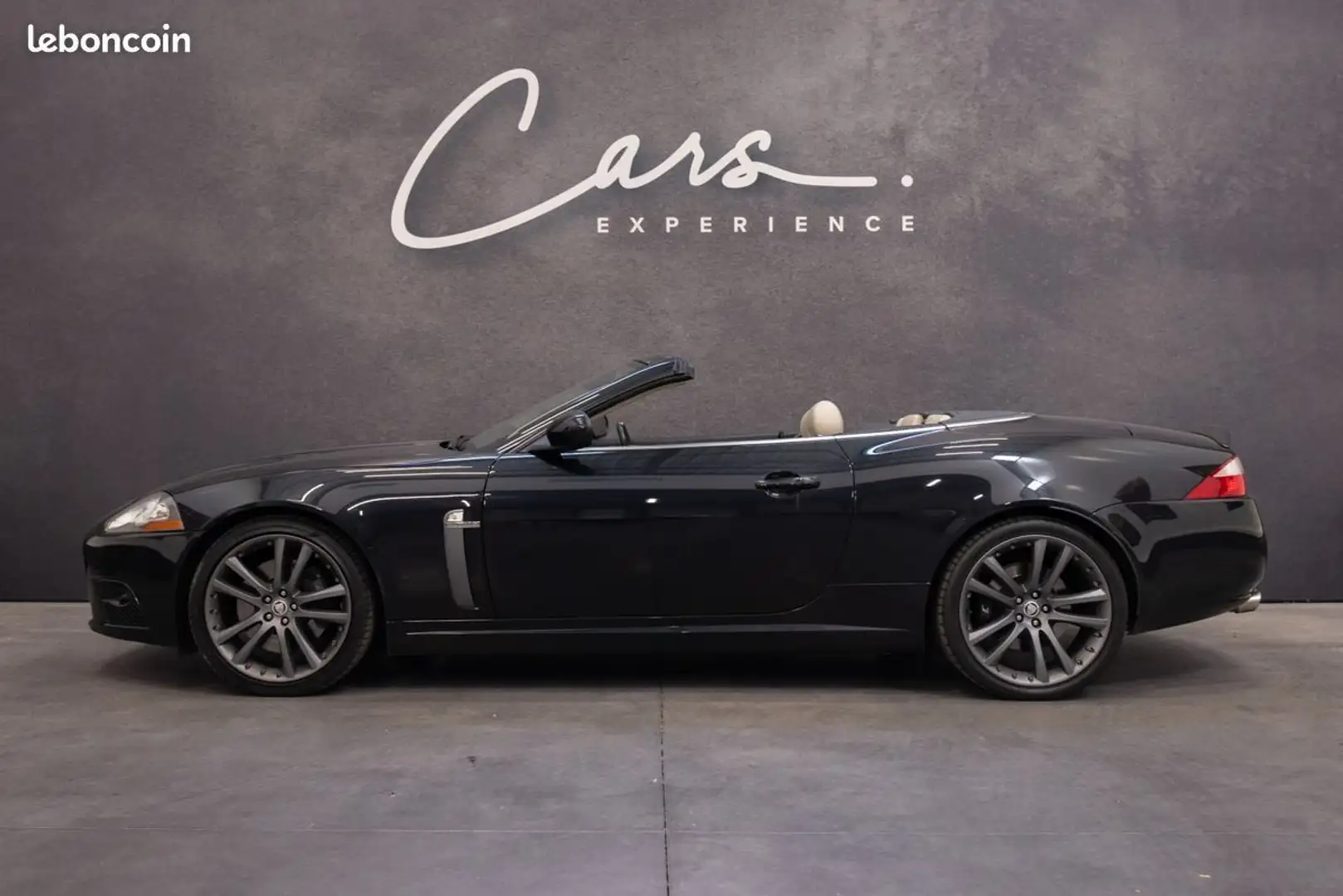 Jaguar XK XK-R Cabriolet V8 4.2 416 cv –TOUT CUIR SIEGES CHA Чорний - 2
