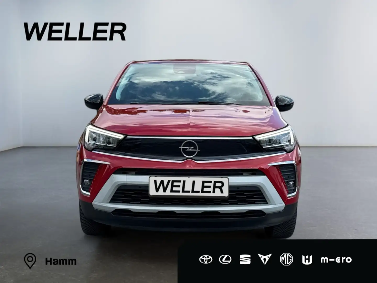 Opel Crossland 1.2 Elegance *LED*CarPlay*Spurhalteass* Rood - 2